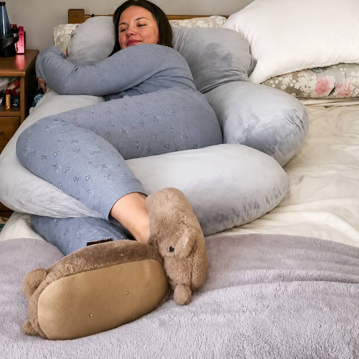 Nurtaura Snuggle Buddy — Cuddly, Cozy, Comfy Support