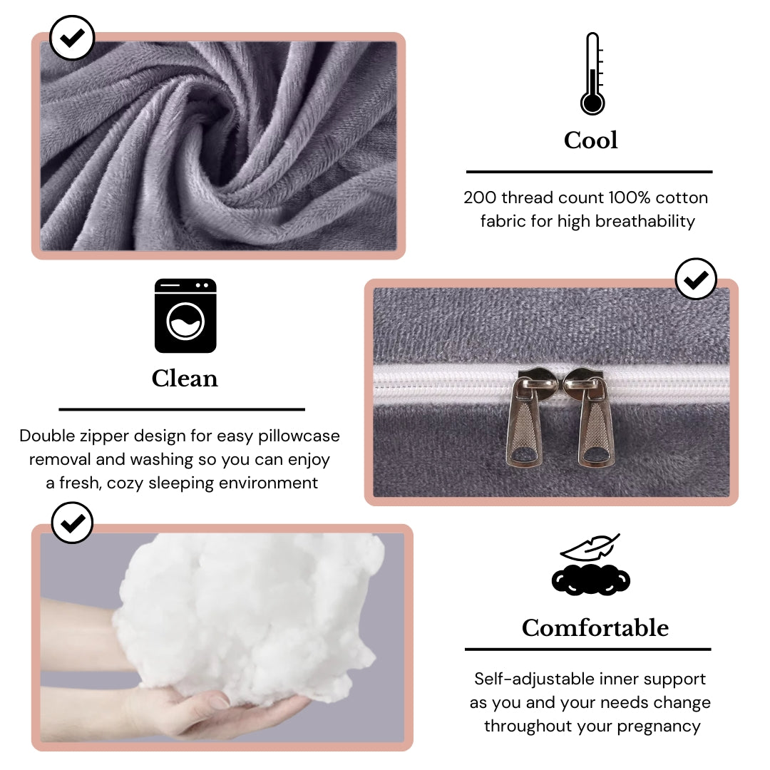 Nurtaura Snuggle Buddy — Cuddly, Cozy, Comfy Support